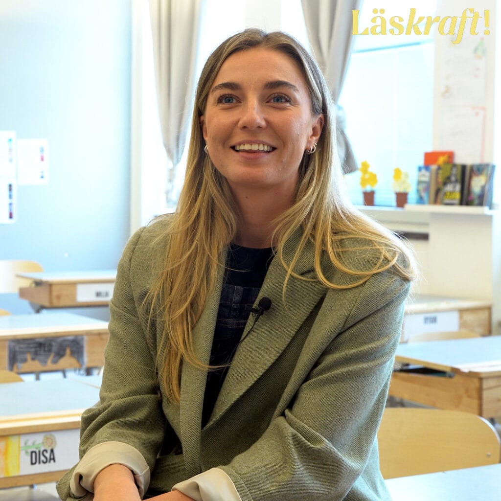 Läraren Lovisa Holmberg.