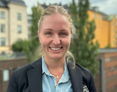 Porträttbild på Victoria Lindström