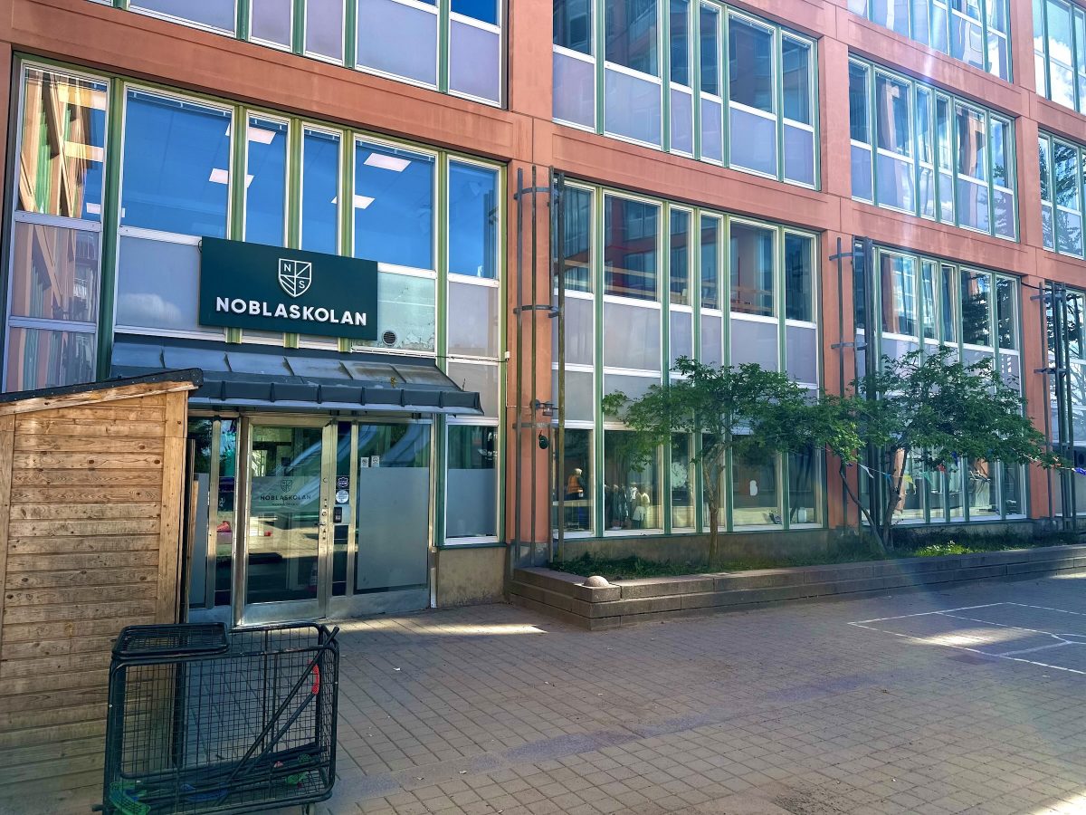 Noblaskolan Nacka strand.