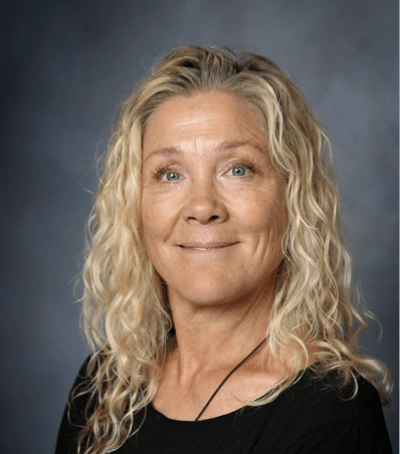 Närbild på pedagog.