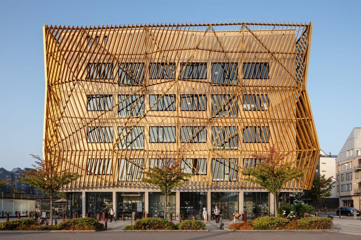 Noblaskolan Nya Hovås skolbyggnad.