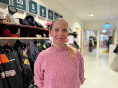 Frida, fritidspedagog på Noblaskolan Rönninge.
